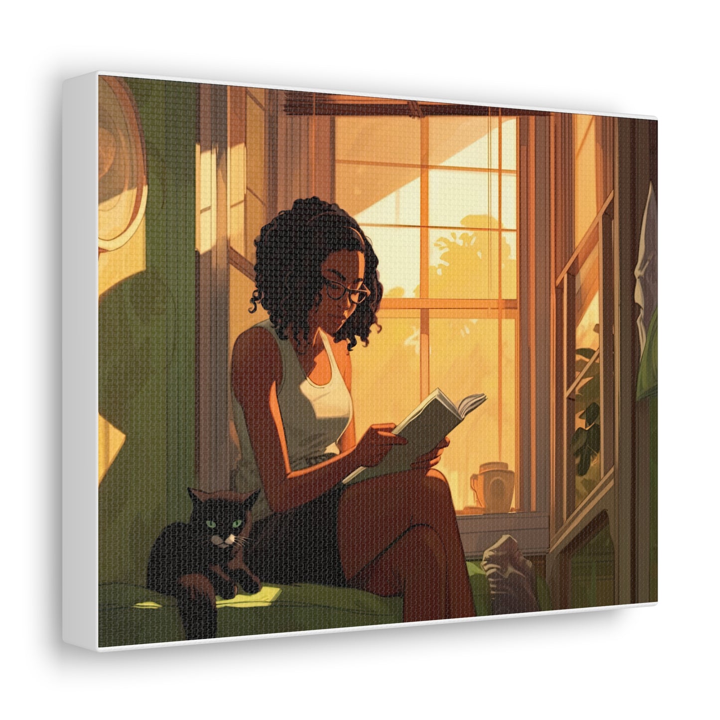 A Window to Another World #2 10"x 8" Canvas Print