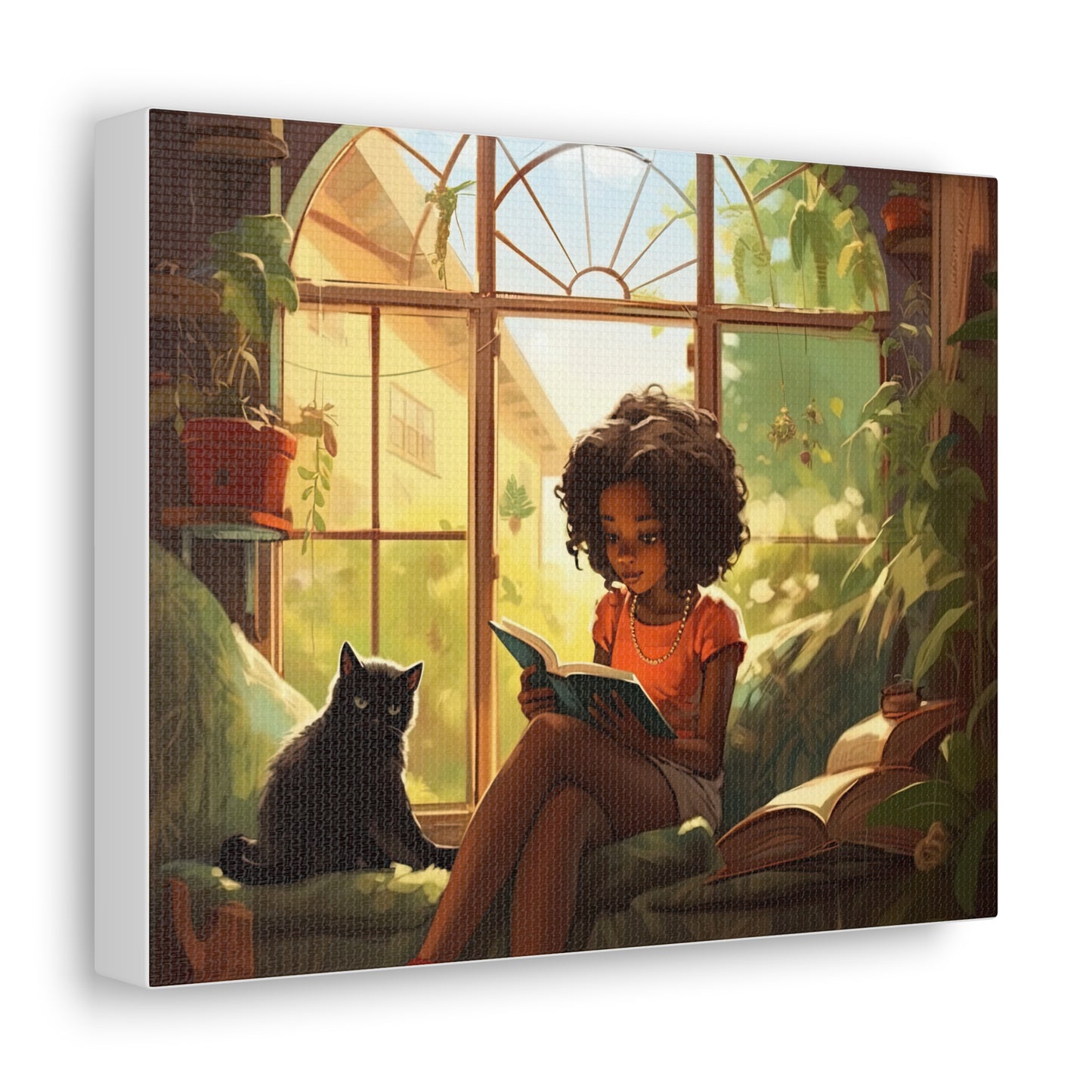 A Window To Another World #1 10" x 8" Canvas Print