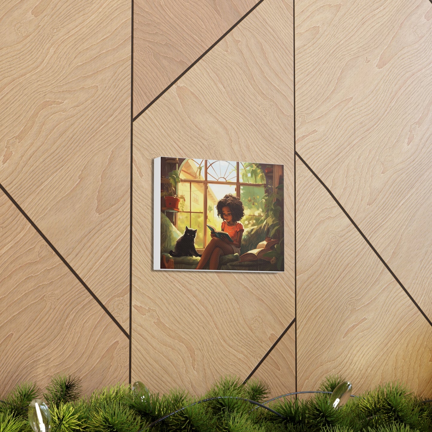 A Window To Another World #1 10" x 8" Canvas Print