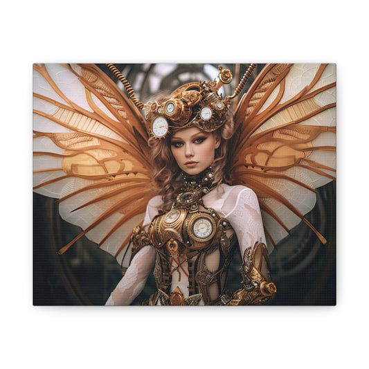 Steampunk Angel Fairy 10" x 8" Print Canvas