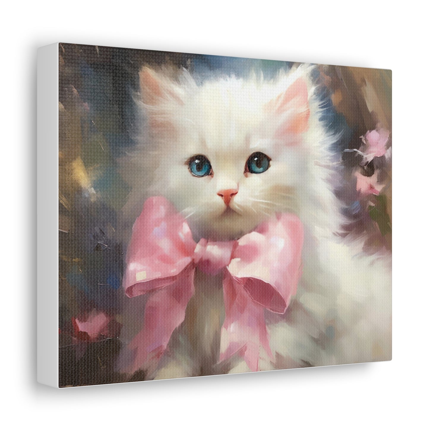 Cutest Kitten Out There 10" x 8" Canvas Print